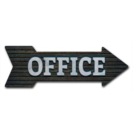 Office Arrow Decal Funny Home Decor 24in Wide